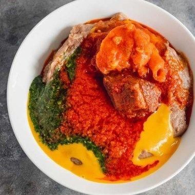 Popular Nigerian Meals Ewedu and Amala