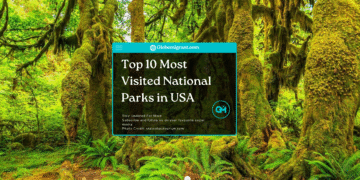 Top 10 Most Visited National Parks in USA - Featured Image