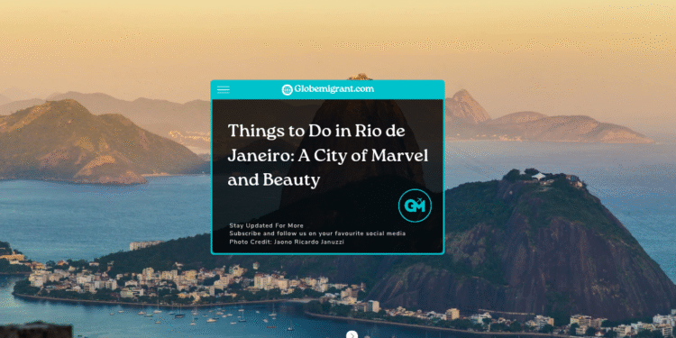 things to do in Rio de janeiro