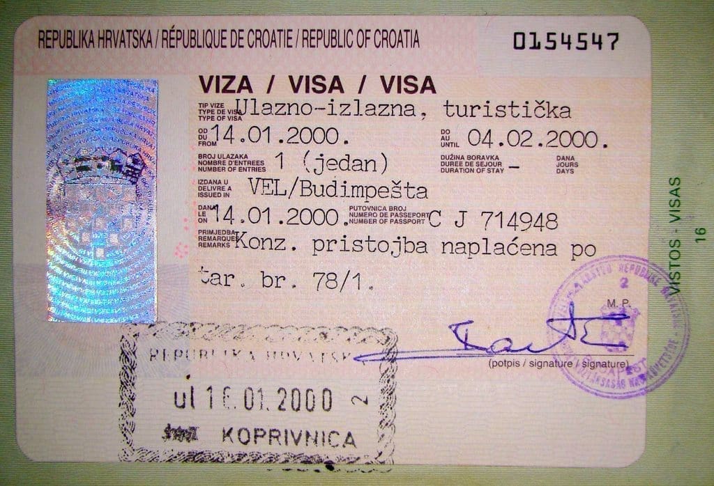 Croatiantouristvisa A Guide To Croatia Visa Applications