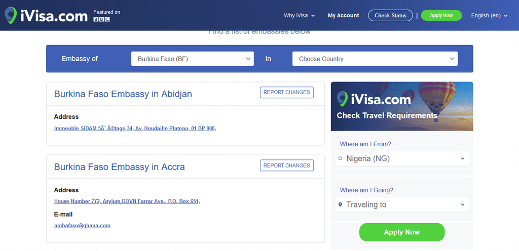 Screenshot 2021 01 16 Burkina Faso Embassies A Complete Guide To A Burkina Faso Visa