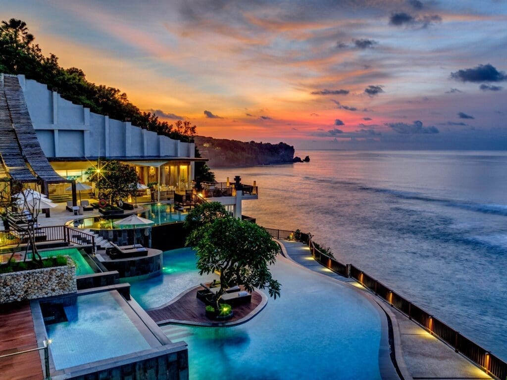 Sunset AnantaraUluwataBaliResort Bali CRHotel 10 Best Exotic Couples Getaway Locations For You