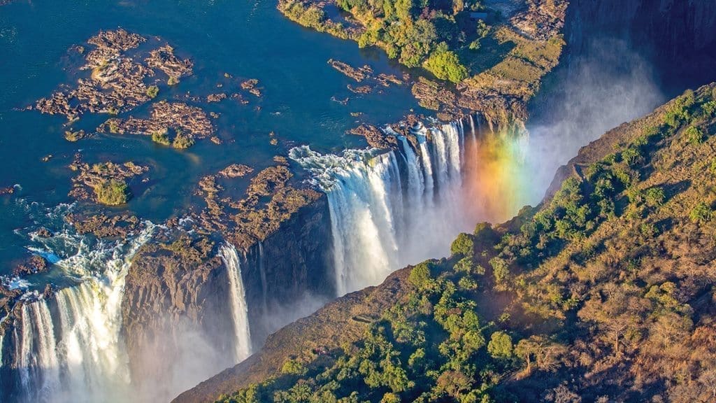 T0701VICTORIAFALLS C HR The Wonders Of Zimbabwe's Victoria Falls
