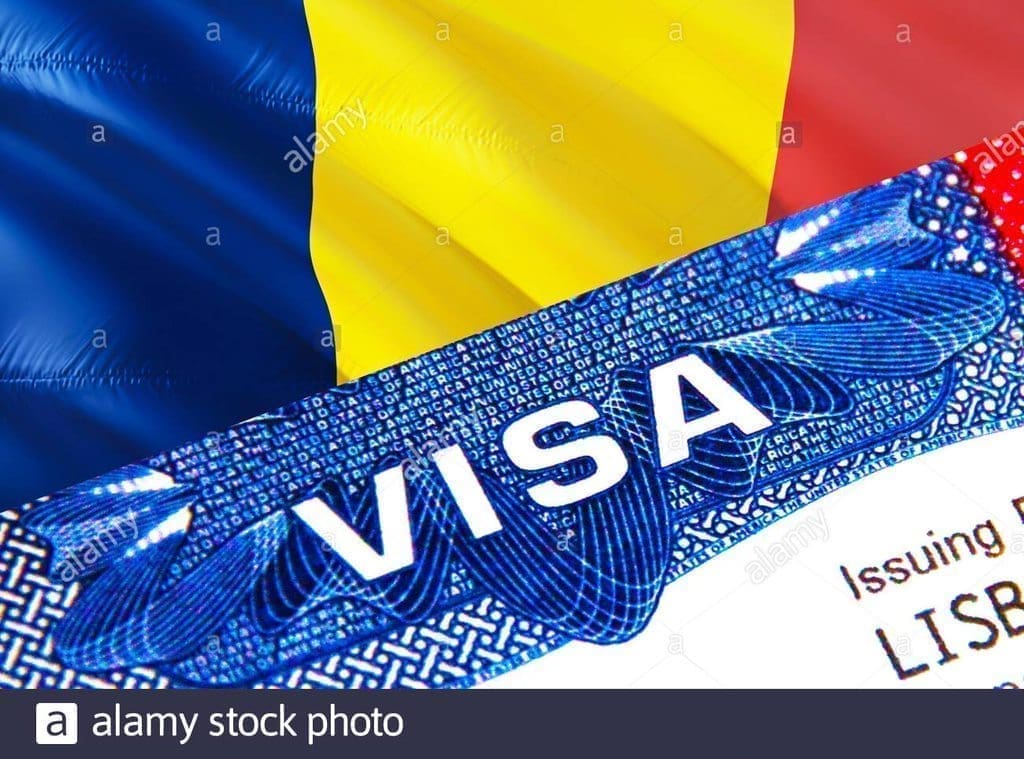 chad visa in passport usa immigration visa for chad citizens focusing on word visa travel chad visa in national identification close up3d rendering 2DFYDJD A Complete Guide to Chad Visa Applications