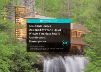 beautiful houses designed by Frank Lloyd Wright