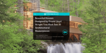 beautiful houses designed by Frank Lloyd Wright