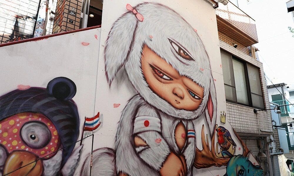 tokyo street art featured Unveiling The 10 Most Artistic Cities In The World