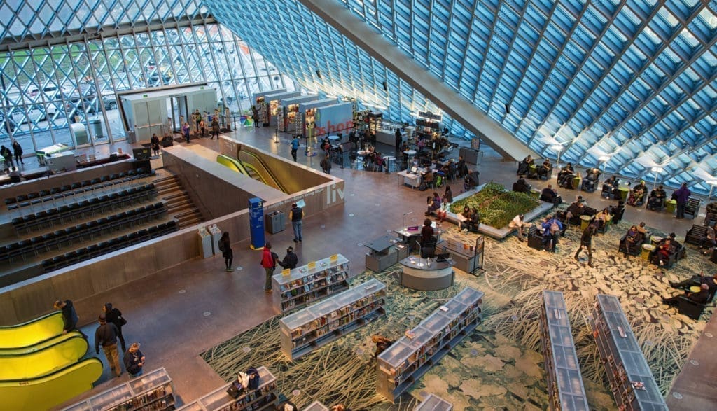 seattlelibrary crop 15 most iconic buildings in America