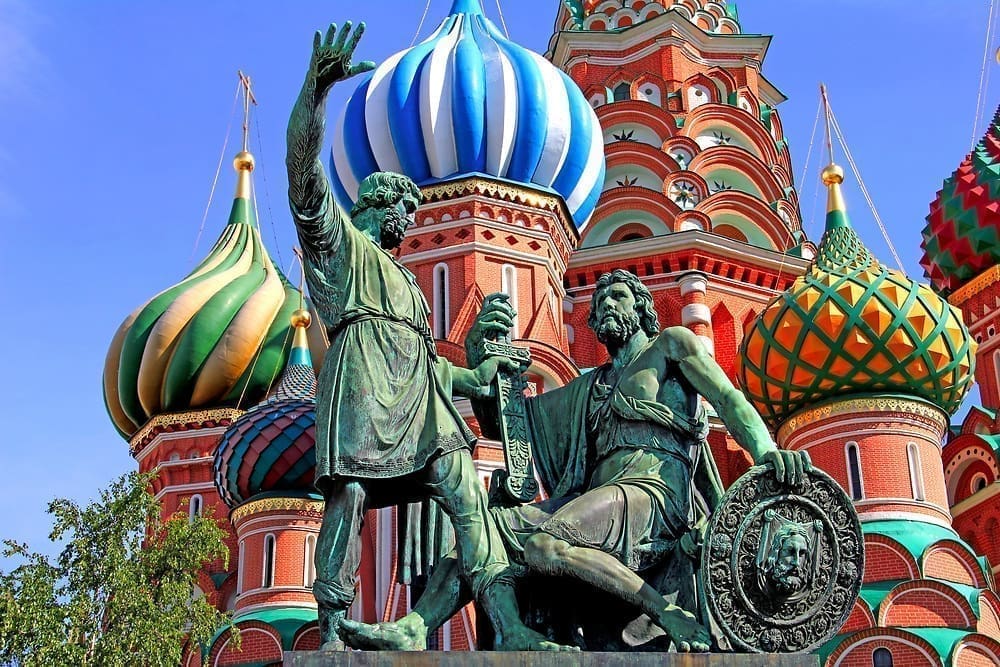 top 5 places to visit in Russia