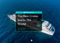 The Best Cruise line In The World - Featured Image