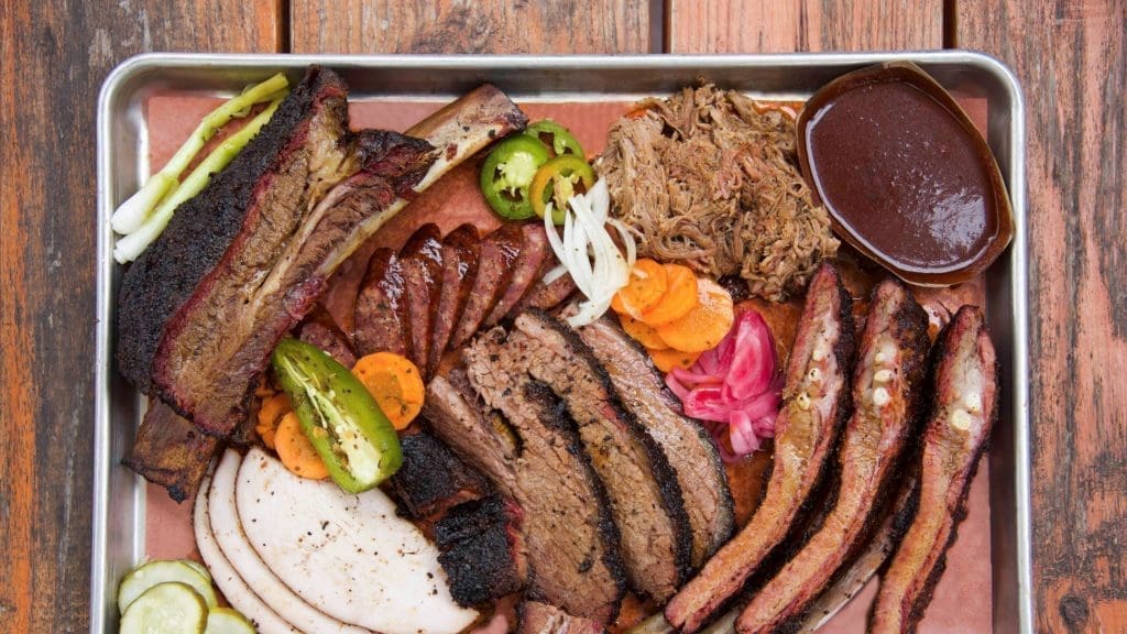 Barbeque Platter from The Pit Room