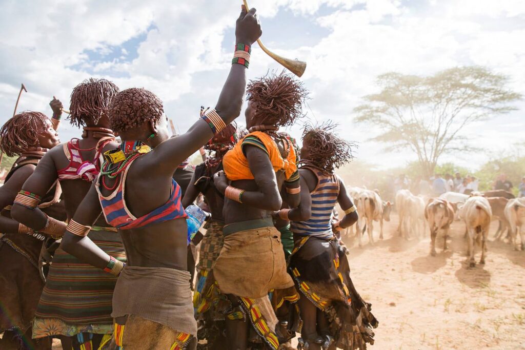 Bull Leaping In Ethiopia-Strange Cultural Traditions Around The World That Would Leave You Astonished