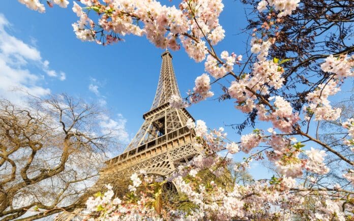 Paris in the spring