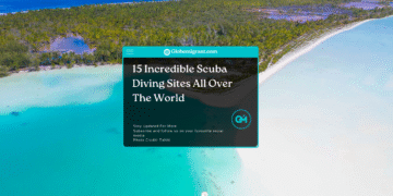 15 Incredible Scuba Diving Sites All Over The World- Featured Image