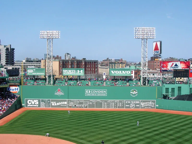 wall Green Monster Fenway Park Boston Weekend in Boston: The Perfect 2 Day Itinerary