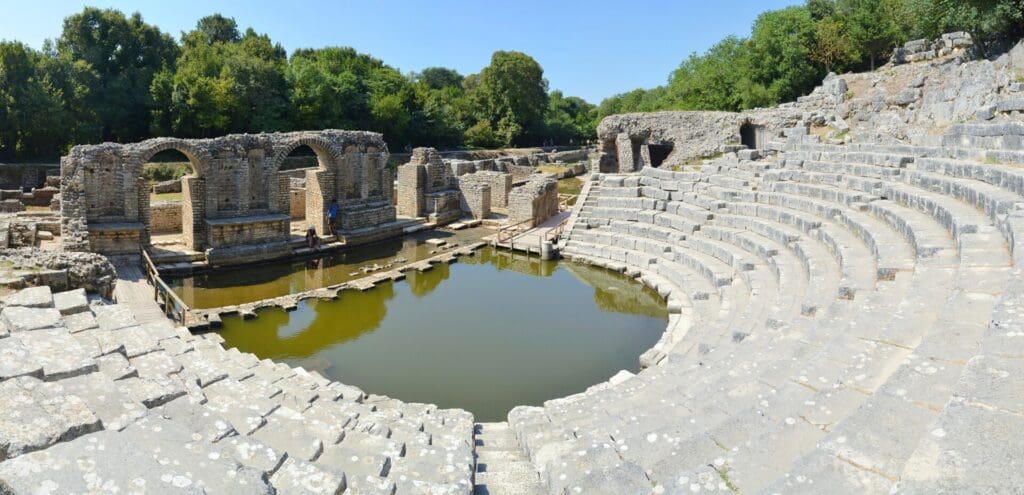 Butrint Ancient amphitheatre by Pudelek 15 Best Things To Do in Saranda, Albania
