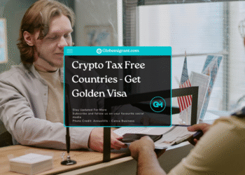 Crypto Tax Free Countries - Get Golden Visa- Featured Image
