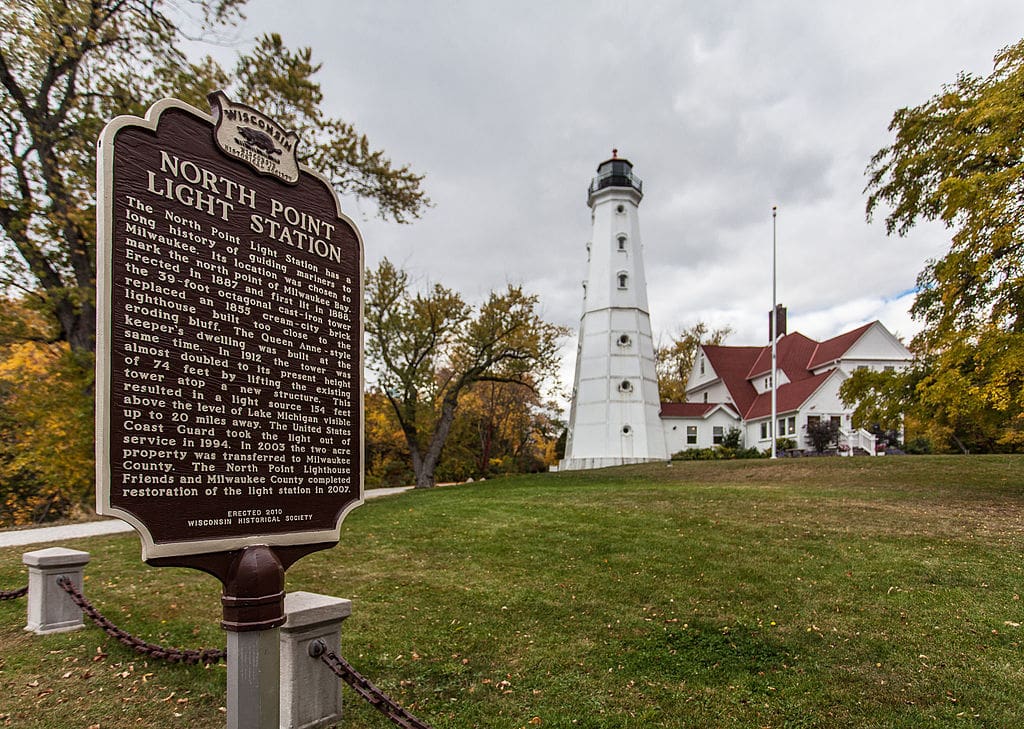 North Point Light Station and plaque 2012 15 Best Things To Do in Milwaukee, Wisconsin