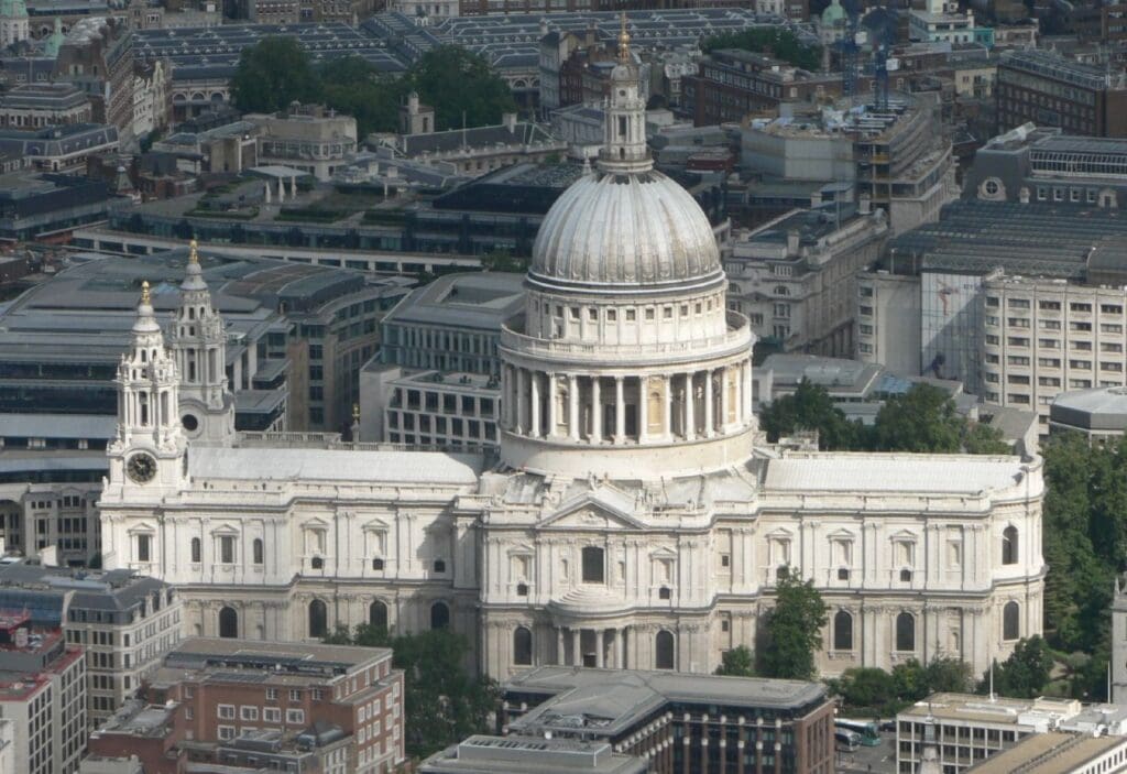 St Pauls aerial cropped 25 Best Places to Visit in London (+ Top Attractions)
