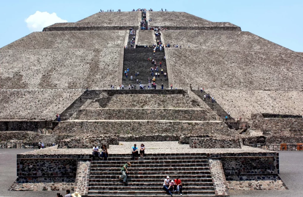 Visiting Teotihuacan