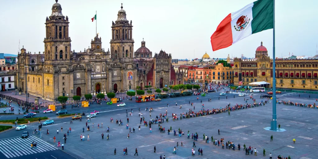 metropolitan cathedral zocalo mexico city 2x1 11 Cheap Places to Travel on the US Dollar