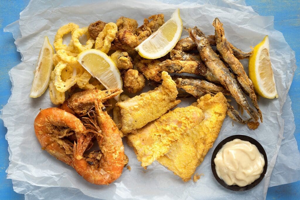 Italian Fried Seafood Fritto Misto de Mare 15 Best Places to Visit in Puglia, Italy