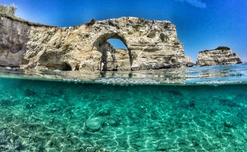 sea coast ocean formation cliff underwater 602810 15 Best Places to Visit in Puglia, Italy