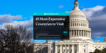 10 Most Expensive Countries to Visit - Featured Image