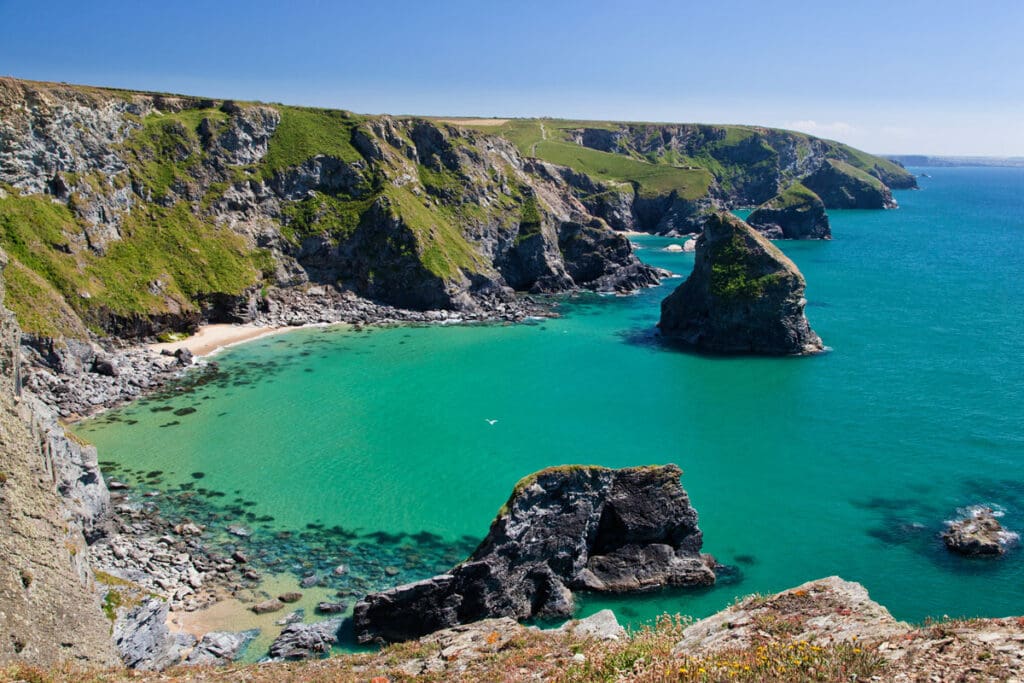 bedruthan from pentire 15 Best Things To Do in Newquay in 2023