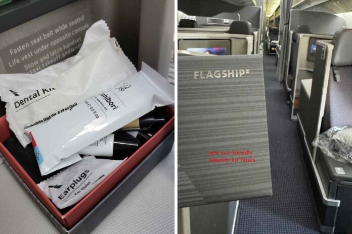 American Airline's New Amenity Box Takes Flight But Leaves Some Passengers Feeling Grounded