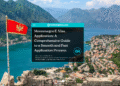 Montenegro evisa application