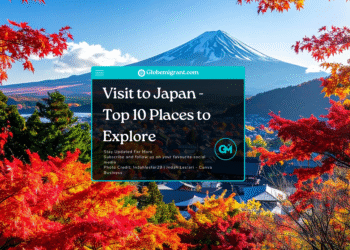 Visit to Japan - Top 10 Places to Explore - Featured Image