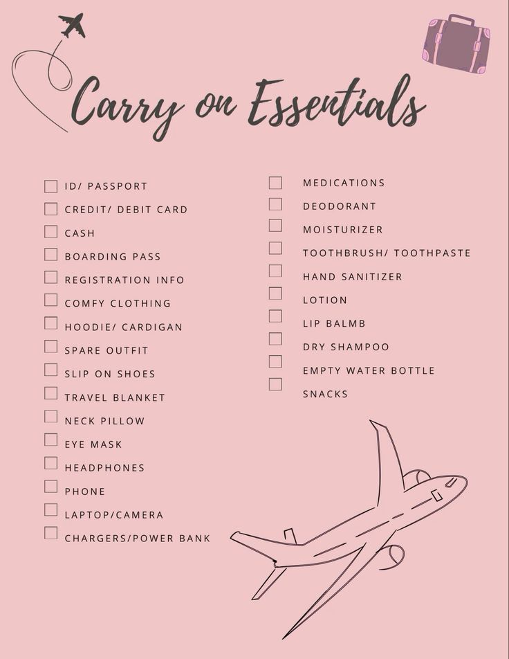 Day Trip essential guide checklist