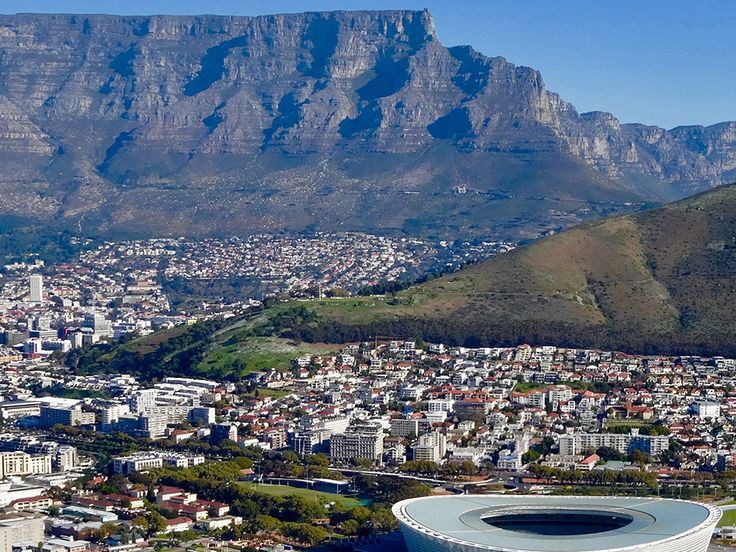 Table mountain natural wonder in South Africa