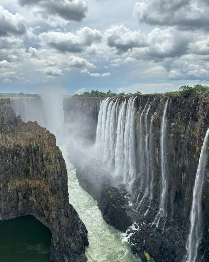 Victoria Falls natural wonder