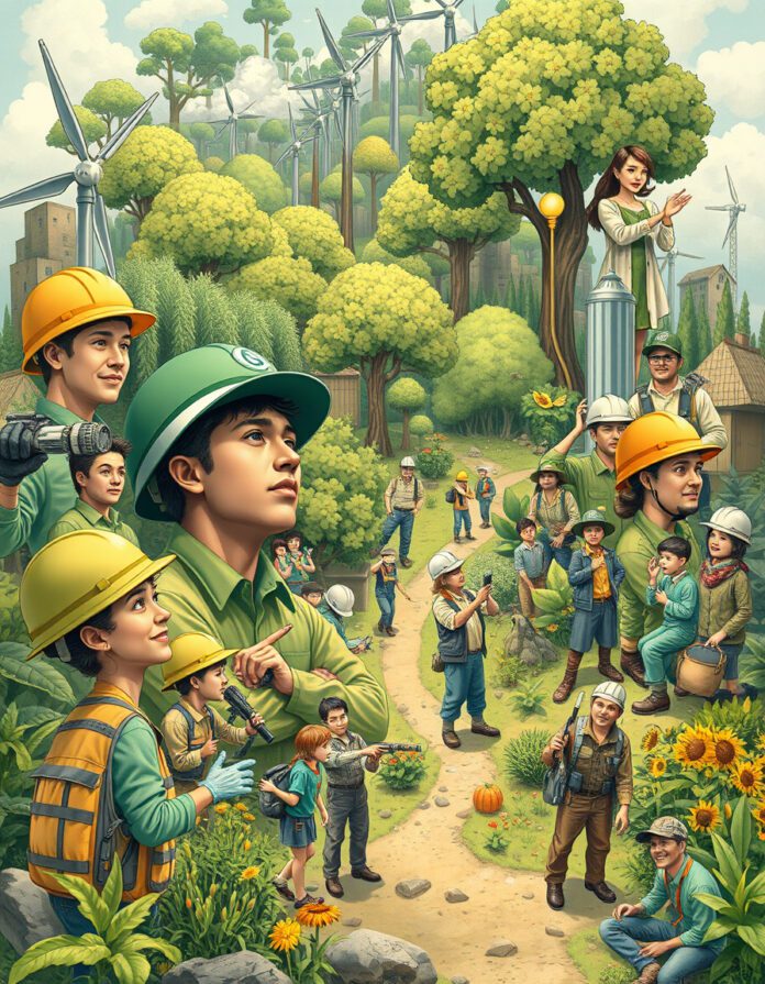 Green-Collar Revolution Eco-Friendly Jobs Redefining the Workforce