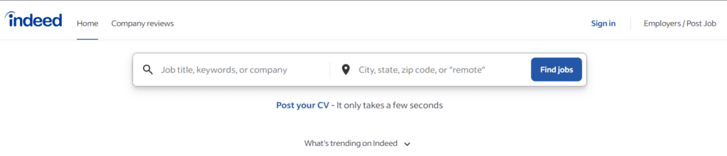 Indeed-Accessing Employment in the Digital Age Best Online Remote Job Boards In 2024