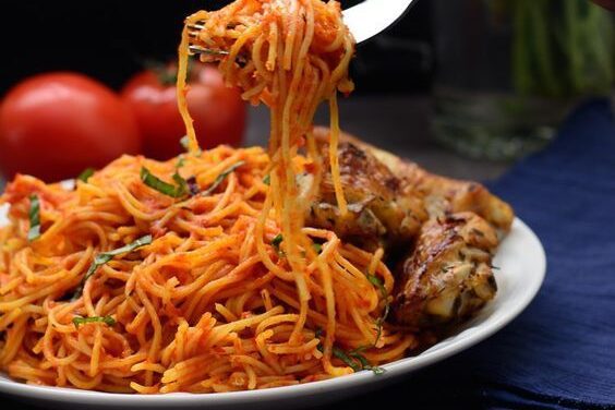 Popular Nigerian Meals Jollof Spaghetti