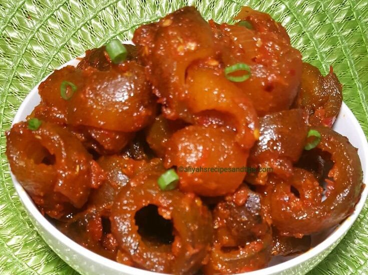Popular Nigerian Meals peppered pomo