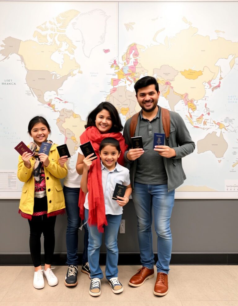 Top 10 Countries with Easiest Citizenship Paths for Families in 2024