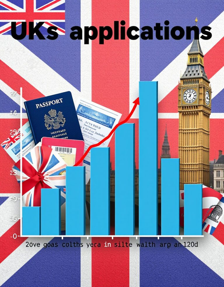 UK Visa Applications Fall by Nearly 40% After New Immigration Rules