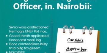 UNEP Seeks Program Management Officer in Nairobi. Apply by September 5 2024