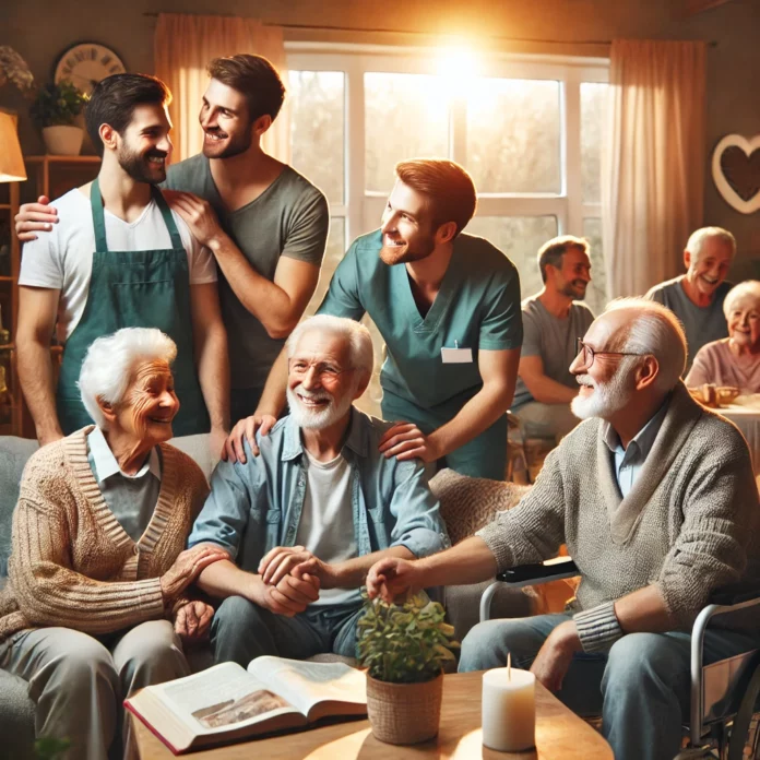 More Men in Care Roles in England Immigration Eases England's Job Crisis