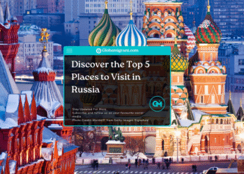 top 5 places to visit in Russia