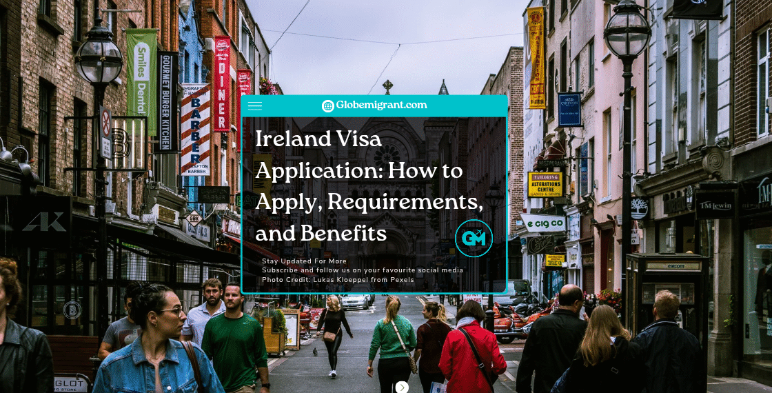 Ireland visa application