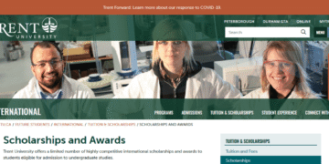 Canada’s Trent University Scholarship is Now Open