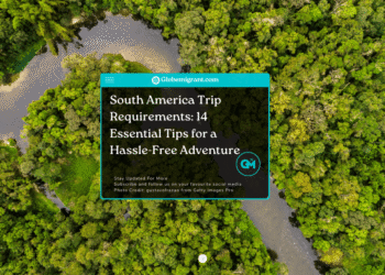 South America trip requirements