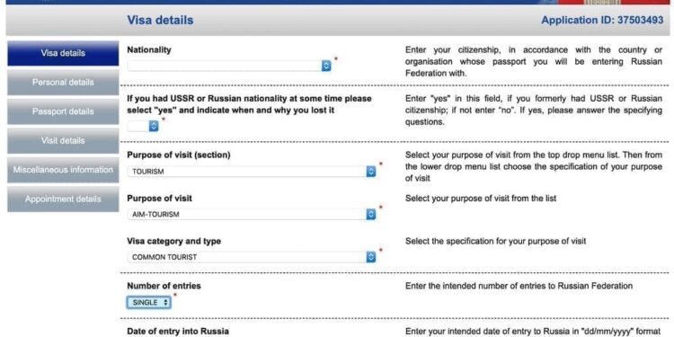 A Detailed Guide To Russia Visa Application Process