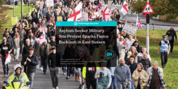 Asylum Seeker Military Site Protest Triggers Backlash