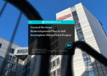 Incomplete Hilton hotel